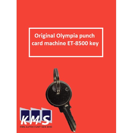 เครื่องบัตรหมัด Olympia ET-8500 คีย์