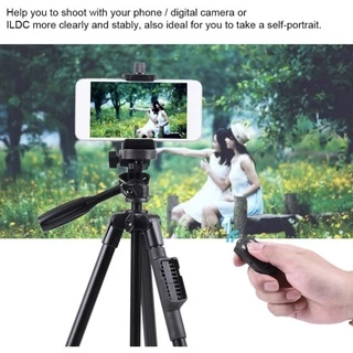 พร้อมส่ง ของแท้💯❗ ขาตั้งกล้อง มือถือ Yunteng VCT-5208 TRIPOD มีรีโมทบลูทูธ ขาตั้งมือถือ พกพาได้