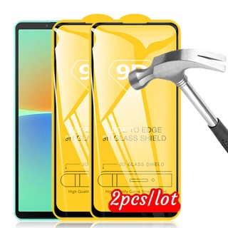กระจกนิรภัยกันรอยหน้าจอ สําหรับ Sony Xperia 10 IV 10 III 10 II 1 IV III 1 II 1 Soni Experia 10IV 1IV 2 ชิ้น