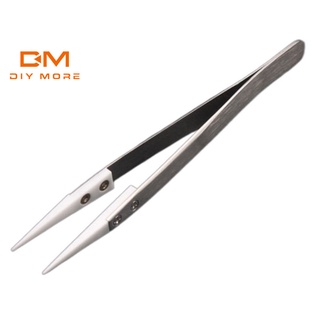Diymore แหนบเซรามิค สเตนเลส ทนความร้อน ปลายแหลม คุณภาพสูง เค…