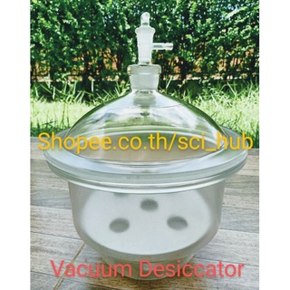 Desiccator โถแก้วสำหรับดูดความชื้น มีทั้งแบบมีก๊อก Vacuum และแบบไม่มีก๊อก Plain กรุณาอ่านตัวเลือกให้ละเอียดก่อนสั่งครับ