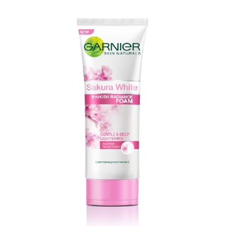 Garnier การ์นิเย่ สกิน แนทเชอรัลส์ ซากุระ พิงคิช โฟม 15 มล.