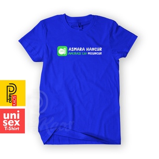 เสื้อยืดโอเวอร์ไซส์เสื้อยืด ผ้าฝ้าย พิมพ์ลาย Asmara Rest Application IJO Fulting 30s Distro สําหรับผู้ชาย และผู้หญิงS-3X