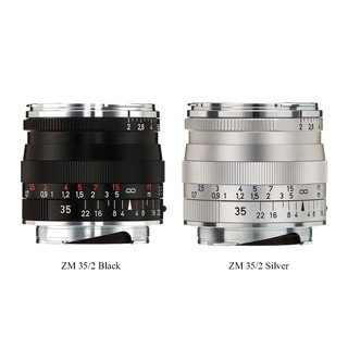 Zeiss ZM 35/2 Biogon T  (Black,Silver)