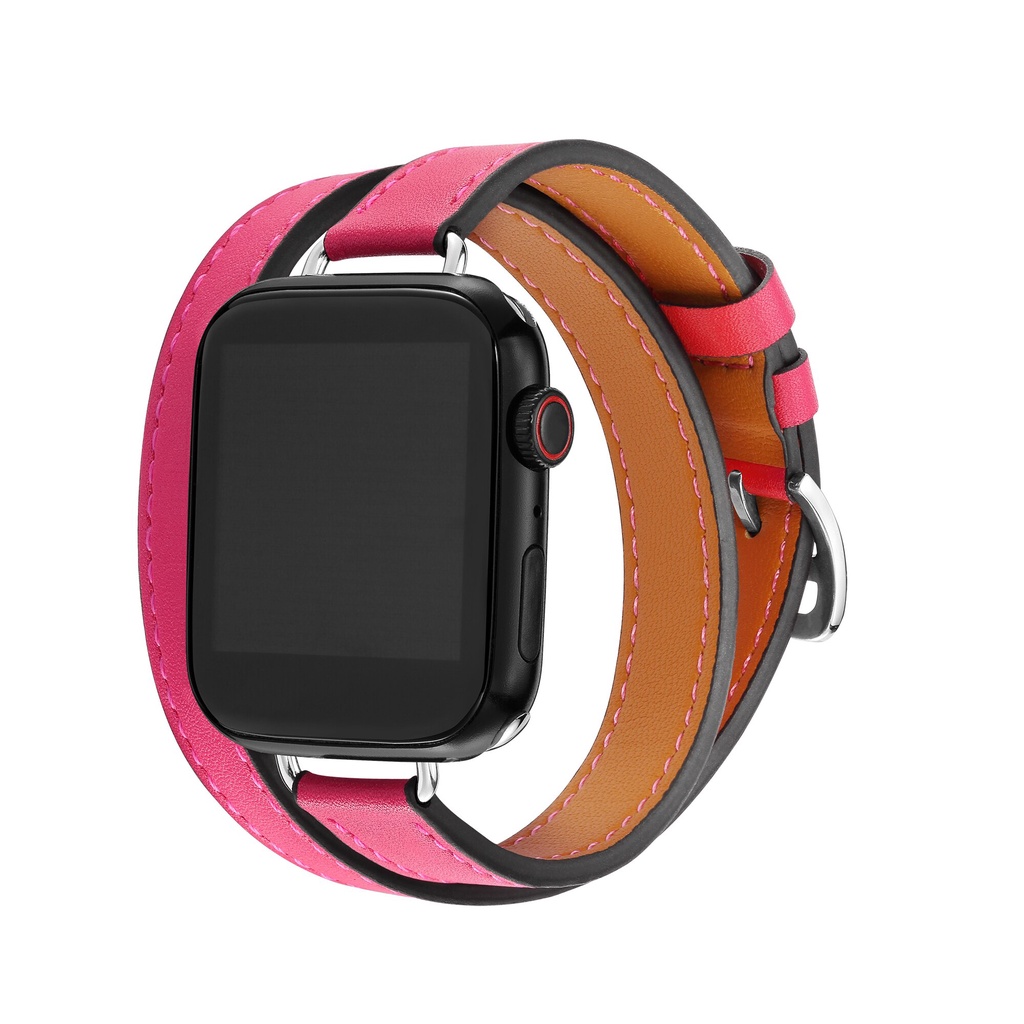 สายนาฬิกาข้อมือหนัง แบบเปลี่ยน สําหรับ Apple Watch 49 มม. 45 มม. 41 มม. 45 มม. 40 มม. 44 มม. Iwatch Series ultra 9 8 7 6 SE 5 4 3 2 1