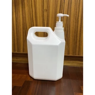 🔥พร้อมส่ง* แกลลอน HDPE 5 ลิตร แพ็ค 10 ใบ สีขาวทึบ ใส่แอลกอฮอล์ เจล แชมพู สบู่ น้ำมัน