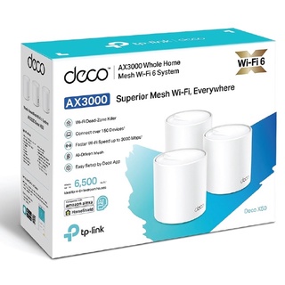 TP-Link Deco X50 PACK3 AX3000 Whole Home Mesh WiFi 6