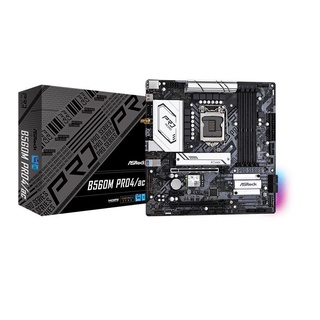 ASROCK B560M-PRO4/AC Vendor Code : B560M PRO4/AC CHIPSET B560 SUPPORT INTEL CPU GEN10TH AND