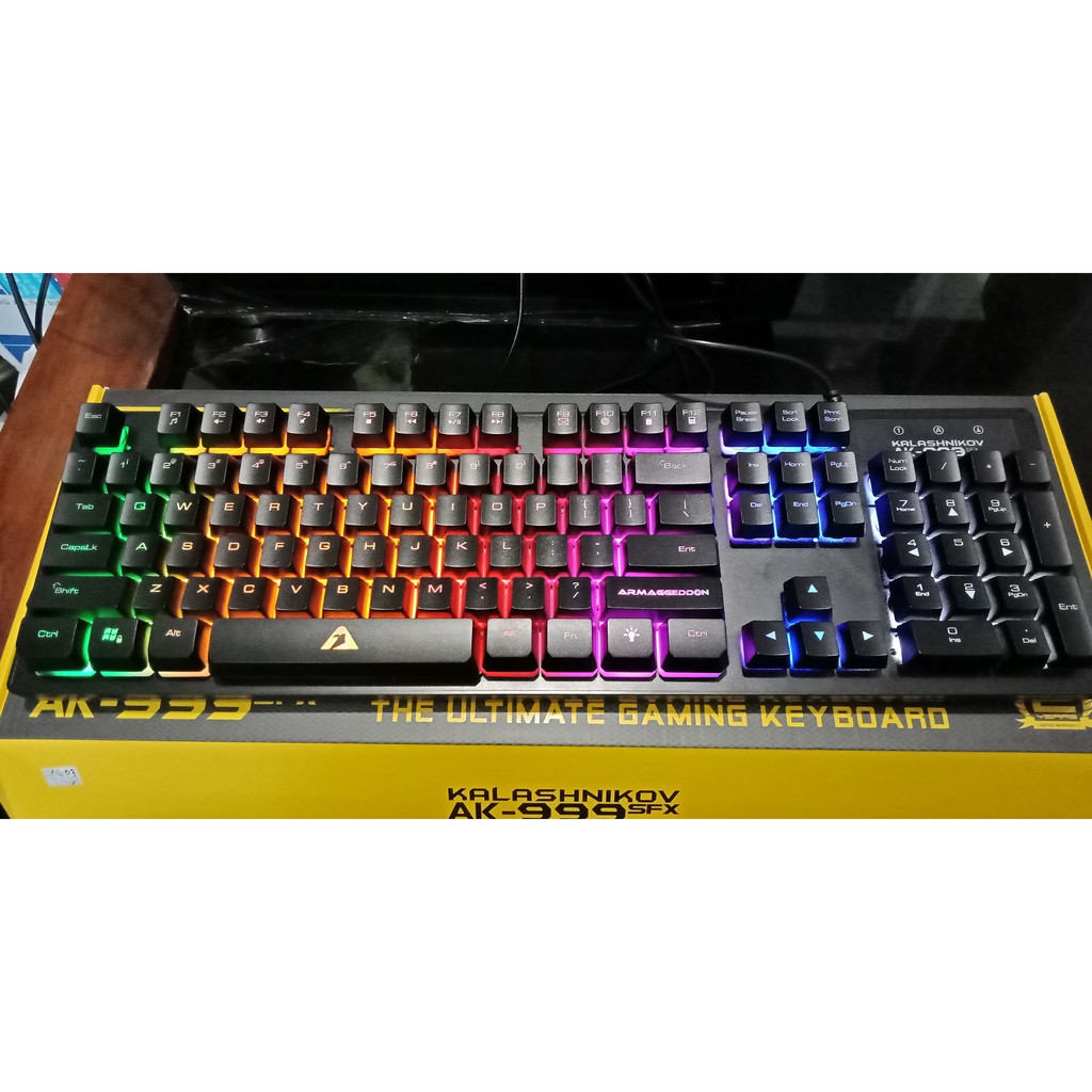 คีย์บอร์ดเชิงกล-Feel Gaming Armageddon AK999SFX Kalashnikov