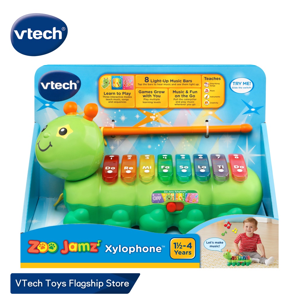 VTech Zoo Jamz Xylophone Musical Toys Xylophone Kids Electronic ...