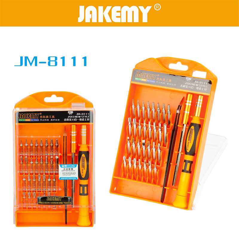 Jakemy 33 in 1 ชุดไขควงซ่อมคอมพิวเตอร์ - JM-8111