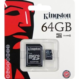 Kingston Memory Card Micro SD SDHC 64 GB Class 10 คิงส์ตันเมมโมรี่การ์ด 64 GB Kingston