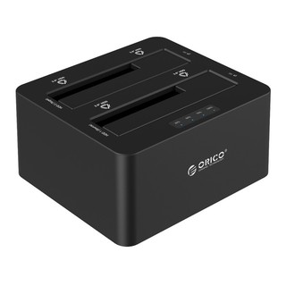 ORICO  DOCKING HDD (อุปกรณ์เชื่อมต่อฮาร์ดดิส)  2-BAY USB 3.0 6629US3-C (BLACK)