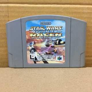 ตลับแท้ [N64] [0087] Star Wars Episode 1 Racer (Japan) (NUS-NEPJ-JPN)