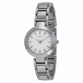 DKNY Silver Dial Stainless Steel Quartz Ladies Watch NY8831(Black)