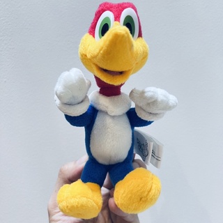 #ตุ๊กตา #วู้ดดี้ #เจ้านกหัวขวาน #Woody #Woodpecker #ลิขสิทธิ์แท้ #ขนาด7นิ้ว #ใหม่สวย #ป้าย #Universal #studios #Japan