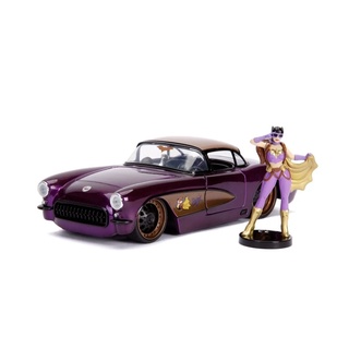 1:24 Batgirl &amp; 1957 Chevy Corvette (DC Comics Bombshells [JADA]