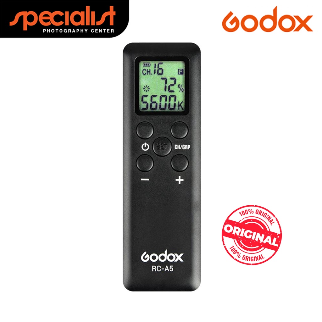 Godox RC-A5 รีโมทคอนโทรลสําหรับ SL60W SL150W SL200W LC500