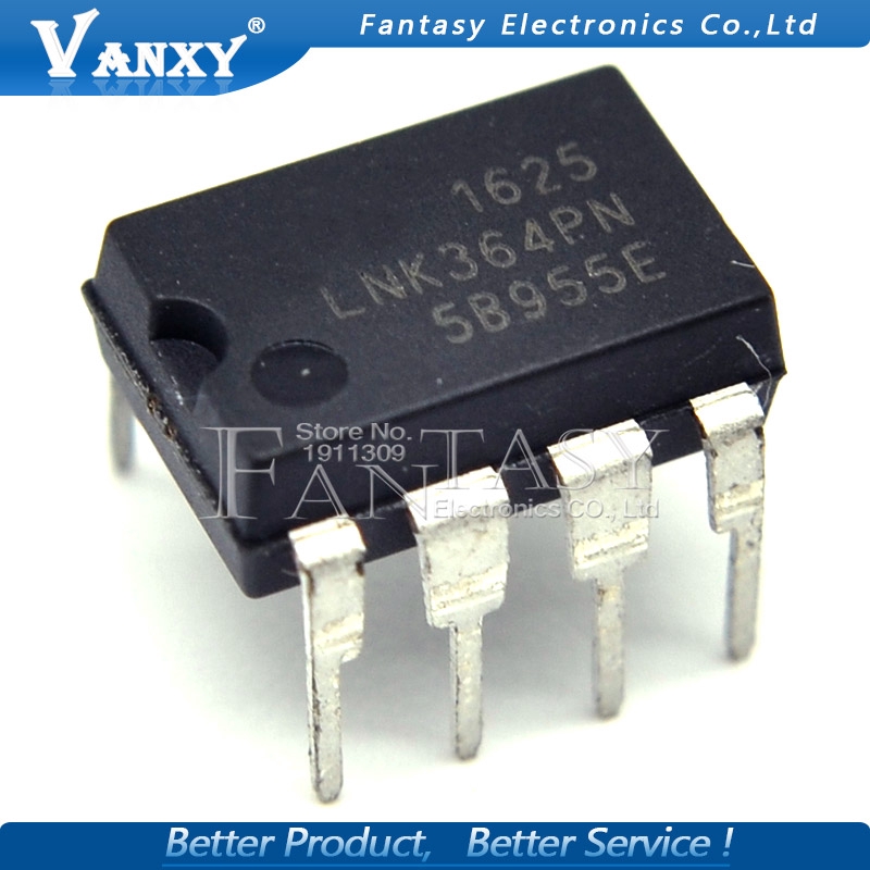 10PCS LNK364PN DIP8 LNK364P DIP LNK364 364PN DIP-7 IC ใหม่และต้นฉบับ