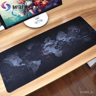 #relaxWarner✾World Map Gaming Mousepad Anti-slip Office Computer Desk Mat Modern Table Wool Felt Laptop Cushion