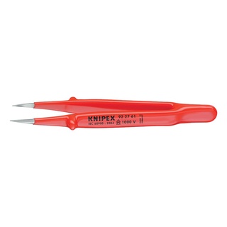 KNIPEX NO.92 27 61 - 92 37 64 Precision Tweezers, insulated (130mm.) - (150mm.)