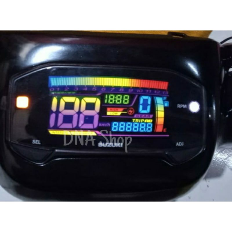 Suzuki Raider FI/Satria FU FI/GSX 150 สติ๊กเกอร์ Lcd มาตรวัดความเร็ว