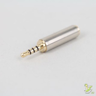 ❤SG❤ 2.5 mm Male to 3.5 mm Female Audio Stereo Adapter Plug Converter Headphone Jack