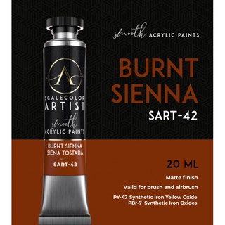 BURNT SIENNA สีโมเดลเกรดพรีเมี่ยม Scale 75