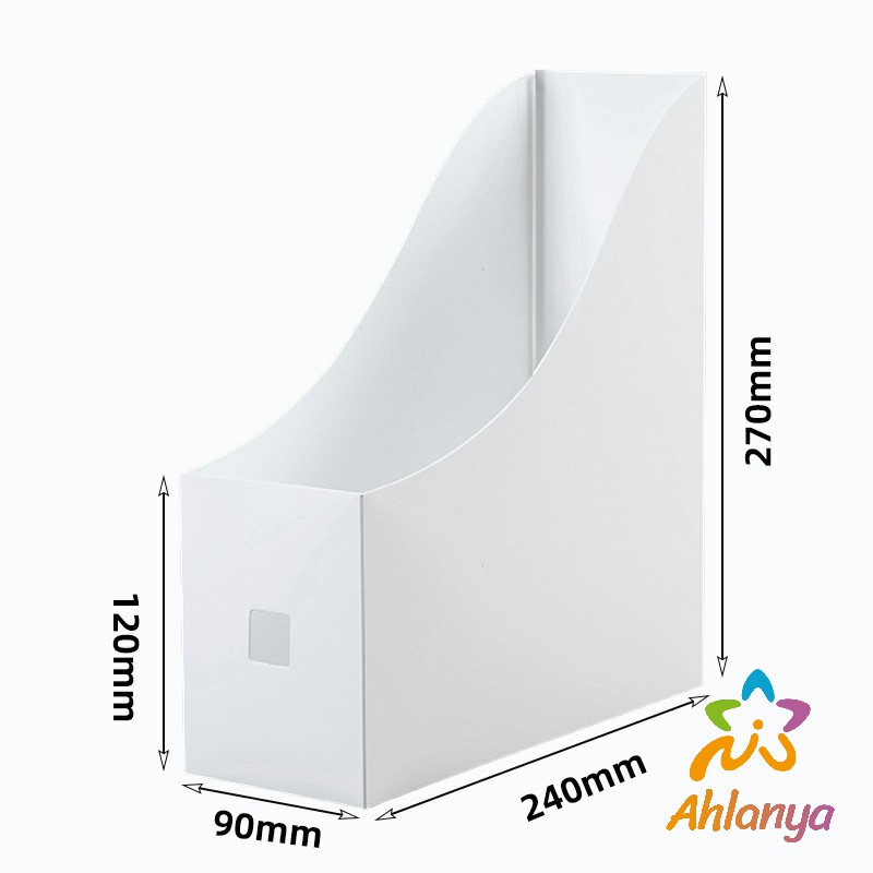 Ahlanya กล่องใส่นิตยสาร,กล่องใส่เอกสาร,ที่ใส่แฟ้มเอกสาร,แบบพับประกอบ  file rack