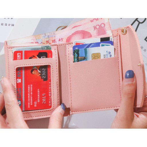 COM-2288  กระเป๋าสตางค์ใบสั้น น่ารัก