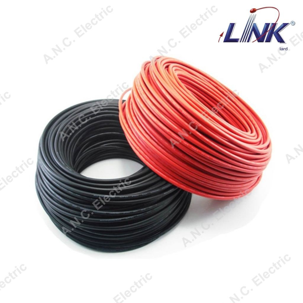 Link Solar Cable (แบ่งขายเป็นเมตร) สายไฟสำหรับงานโซล่าเซลล์ สาย PV1-F 1×4 sq.mm ราคา ถูกที่สุด ดีลบีเคเค แกลเลอรีภาพที่ 6