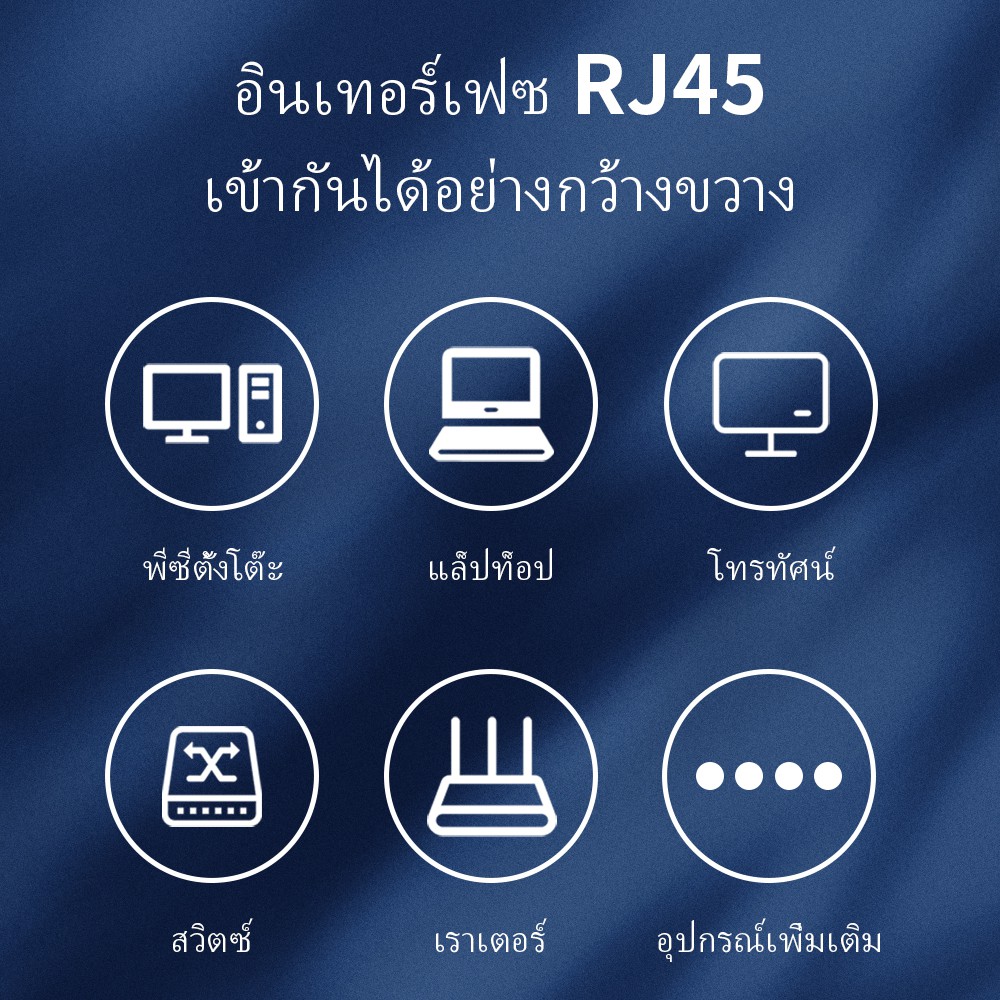 OWIRE สายแลน RJ45 CAT7 สายอินเทอร์เน็ต 10Gbps ความเร็วสูง สำหรับเราเตอร์ โมเด็ม