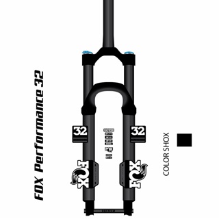 สติ๊กเกอร์ติดโช๊ค Fox Performance 32