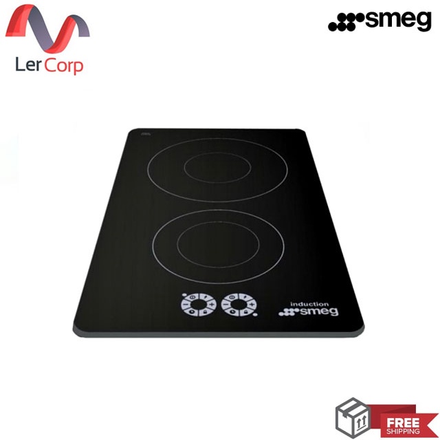 (Smeg) เตาไฟฟ้าแม่เหล็ก2 หัวขนาด 30 ซม. รุ่น SI321D