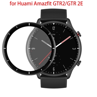 ตัวป้องกันหน้าจอ 3D PMMA ครอบคลุมเต็มรูปแบบสำหรับ Huami Amazfit GTR2 GTR 2e GTR 3 Pro