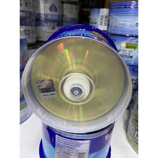 Verbatim  แผ่นสีทอง CD-R 52X 700MB(แพ็ค50แผ่น)