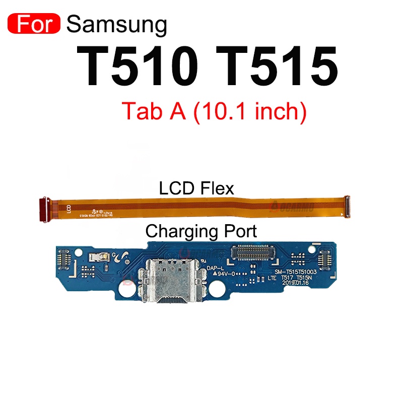 เมนบอร์ดเชื่อมต่อหน้าจอ LCD สําหรับ Samsung Galaxy Tab A 10.1 SM-T510 SM-T515 T510 T515