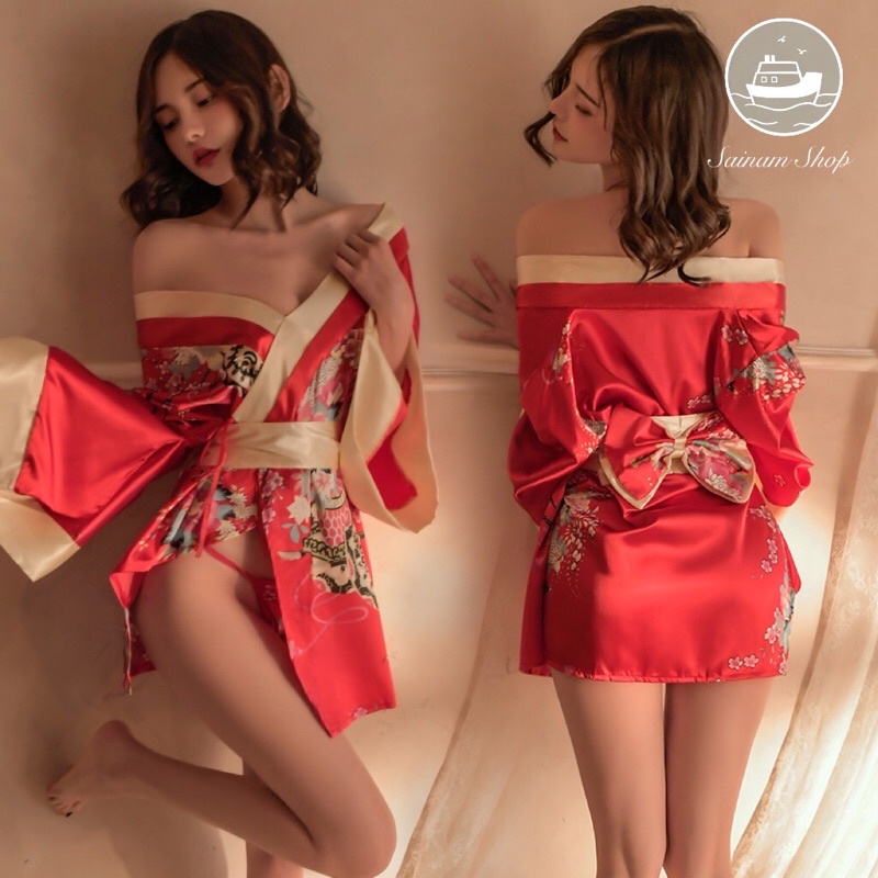 ชุดนอนไม่ได้นอน ชุดนอนเซ็กซี่ ชุดกิโมโนญี่ปุ่น KK900 / KK1101 เกอิชา [ถูกที่สุด] เกรดพรีเมี่ยมแท้ ส่งไวร้านไทย1-3วัน