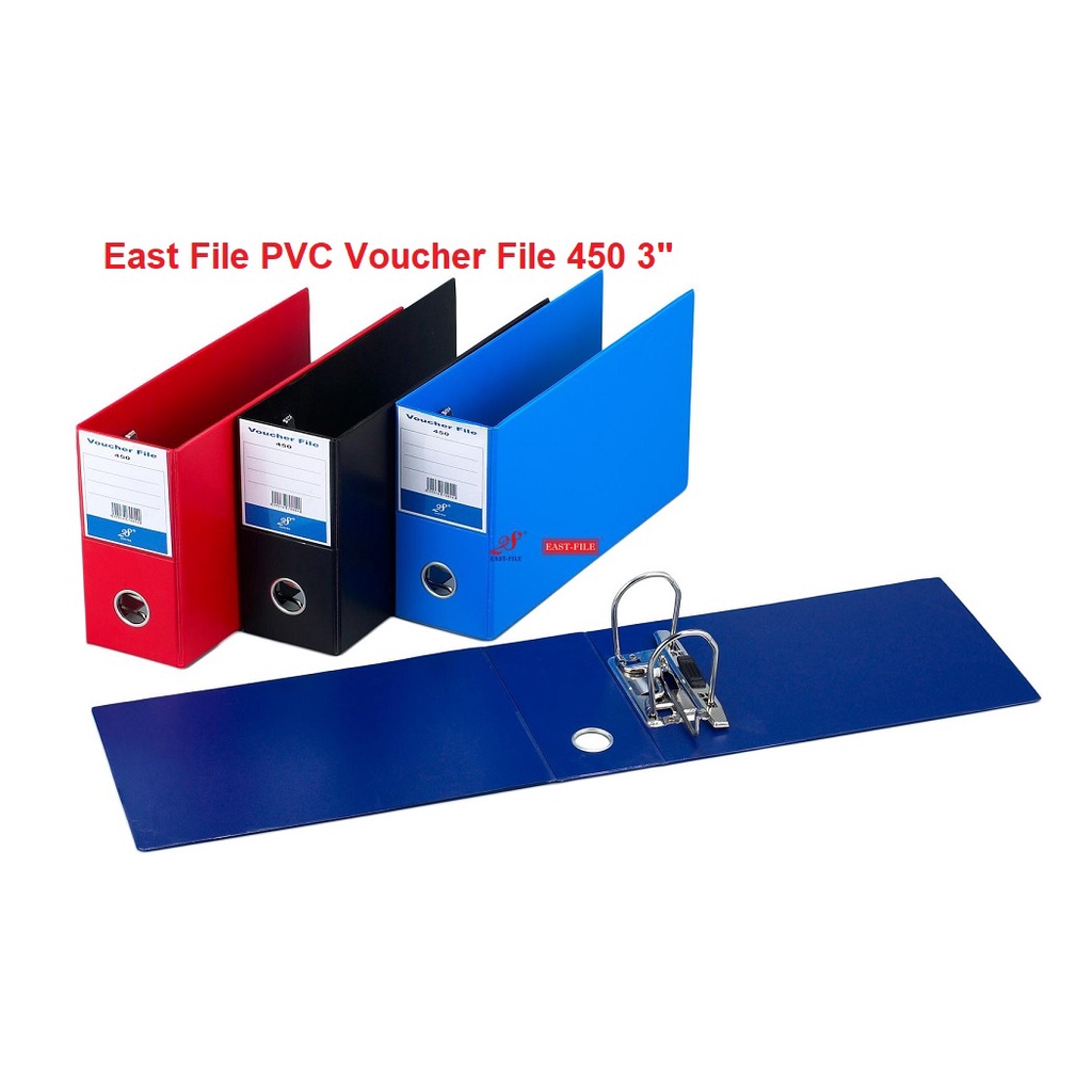 East File PVC Voucher File 450 3"