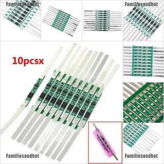 บอร์ดป้องกันลิเธียม 3a bms สําหรับ 1s 3.7v 18650 li-ion 10 ชิ้น