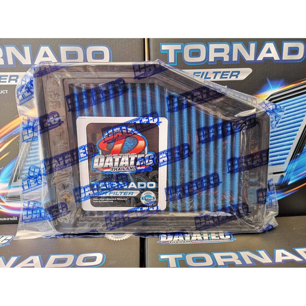 (แท้100%)กรองอากาศ DATATEC TORNADO HONDA CIVIC FB 1.8L, 2.0L ปี 2012-2015 (แจกฟรี‼โค้ดส่วนลด)