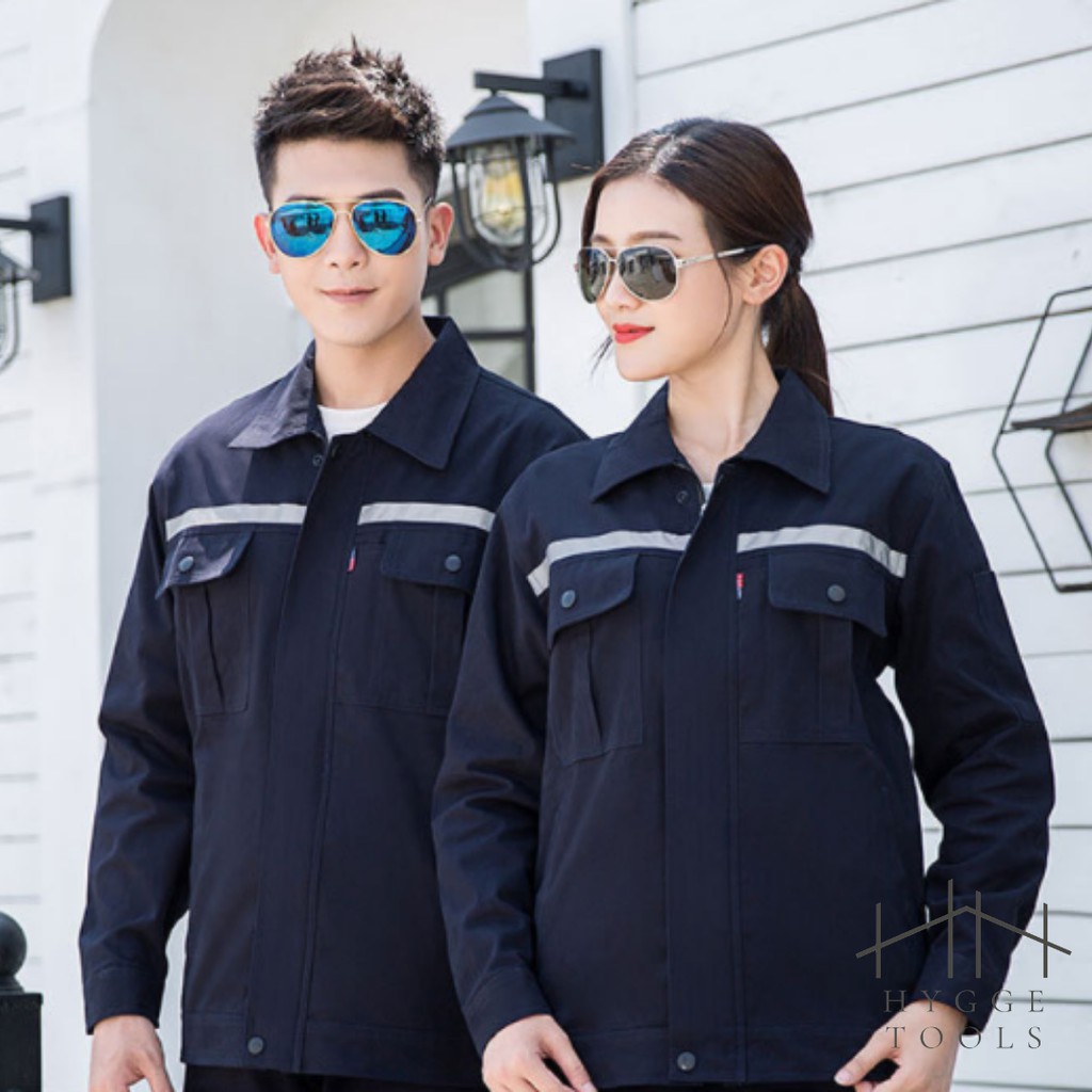 เสื้อช็อปช่าง  (ราคาเฉพาะเสื้อ) ใส่ได้ทั้งผู้ชายและผู้หญิง มีแถบสะท้อนแสง รูปที่ 6