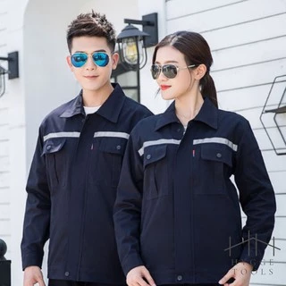 เสื้อช็อปช่าง (ราคาเฉพาะเสื้อ) ใส่ได้ทั้งผู้ชายและผู้หญิง มีแถบสะท้อนแสง