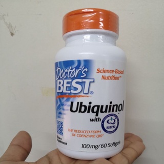 Super Ubiquinol CoQ10 100 mg Ubiquinol 200 mg Doctors Best, Ubiquinol with Kaneka