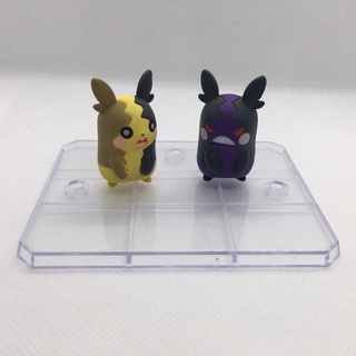 เซ็ตฟิกเกอร์ โมรุเปโกะ โปเกมอน ของแท้ สูง 1.5  นิ้ว  Morpeko Pokemon Galar Ippai Collection figure Takara Tomy-ARTS