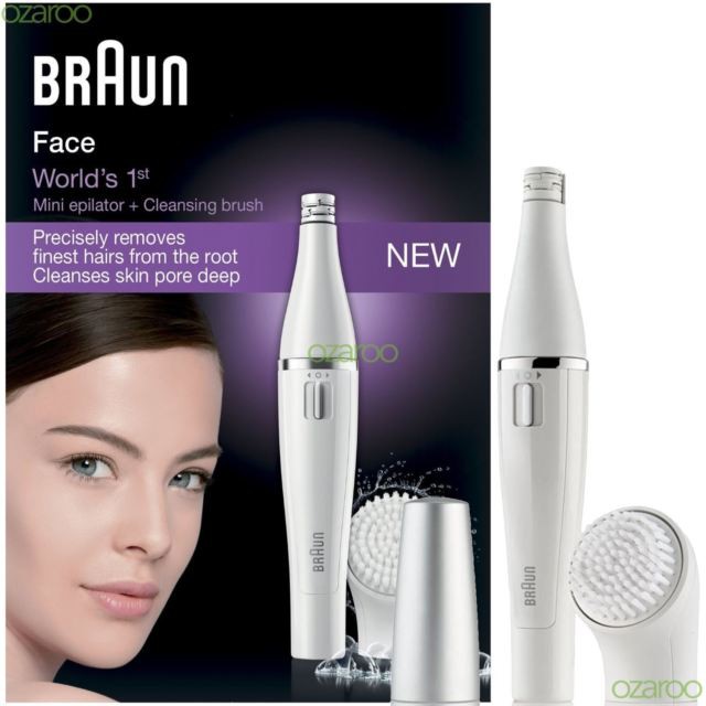 (ของใหม่พร้อมส่ง) Braun SE810 เครื่องถอนขนและทำความสะอาดหน้า