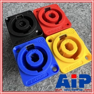 มี4สีให้เลือก LIDGE YM115 SPEAKON JACK speakon YM-115 YM 115 สเปคคอน ตัวเมีย เหลี่ยมเล็ก สเปคค่อนลำโพง สเปคค่อน