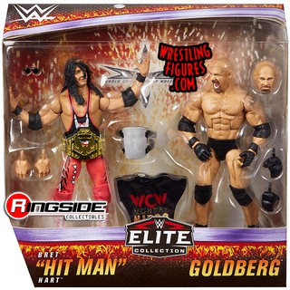 (Pre-Order) Goldberg &amp; Bret Hart - WWE Elite 2-Pack