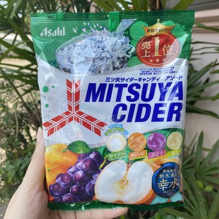 (Pre Order) Asahi Mitsuya Cider   ลูกอมรสผลไม้โซดา