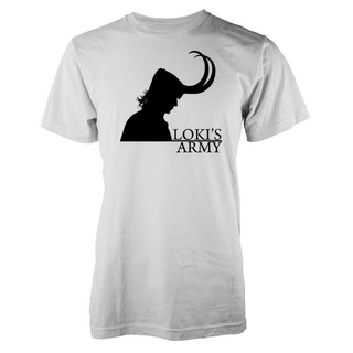 ส่งเร็ว เสื้อยืดลําลอง แขนสั้น พิมพ์ลาย Loki God Of Mischief Asguardian LokiS Army สไตล์นอร์ดิก สําหรับผู้ชาย